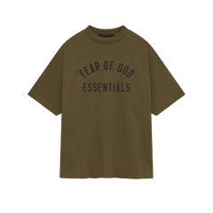 Fear of God Essentials FW24 Olive T-shirt
