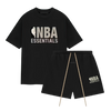 Fear of God Essentials NBA Black Grey Summer Set