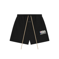 Fear of God Essentials NBA Black White Shorts