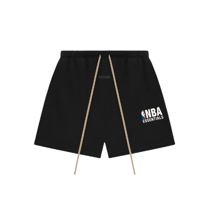 Fear of God Essentials NBA Black White Shorts