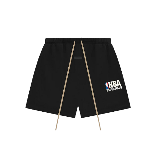 Fear of God Essentials NBA Black White Shorts