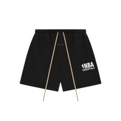 Fear of God Essentials NBA Black White Shorts