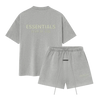 Fear of God Essentials FW25 Concrete Heather Summer Set