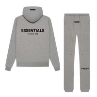 Fear of God Essentials Dark Oatmeal Full set Kids
