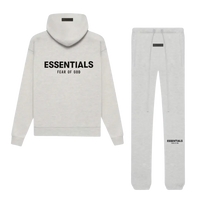 Fear of God Essentials Light Oatmeal Full set Kids
