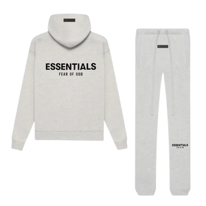 Fear of God Essentials Light Oatmeal Full set Kids