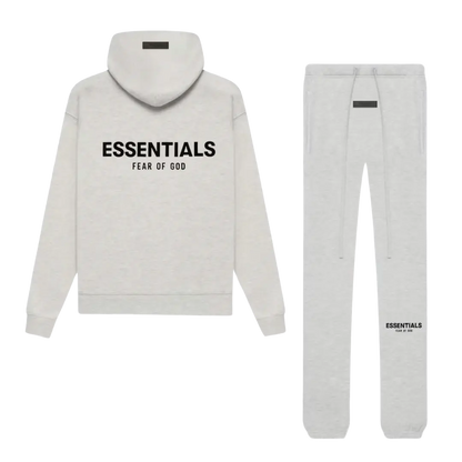 Fear of God Essentials Light Oatmeal Full set Kids