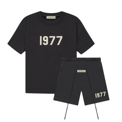 Kids Fear of God Essentials 1977 Iron Summer Set