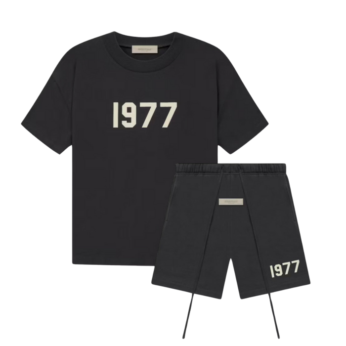 Kids Fear of God Essentials 1977 Iron Summer Set
