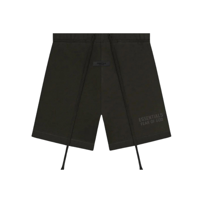 Fear of God Essentials Off Black Shorts