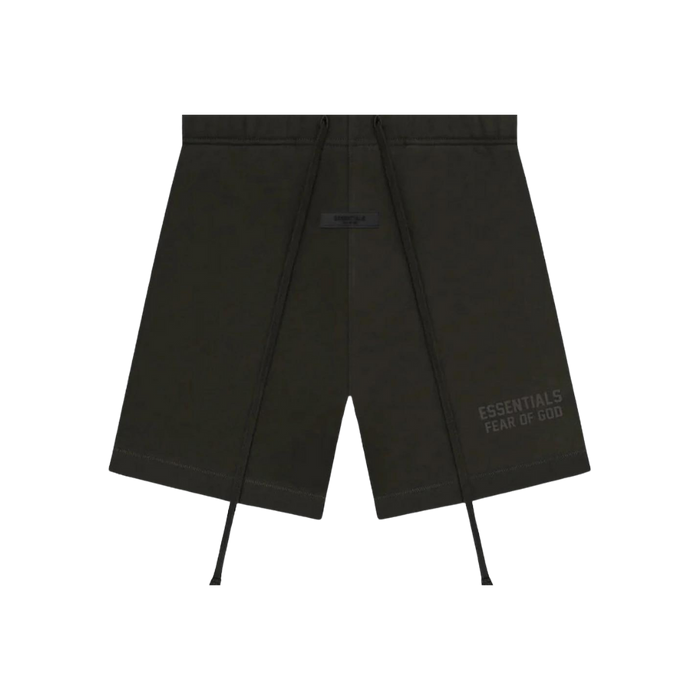 Fear of God Essentials Off Black Shorts