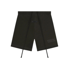 Fear of God Essentials Off Black Shorts