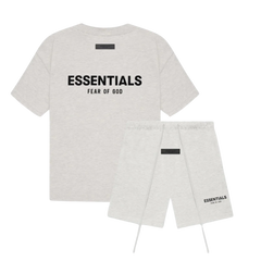 Fear of God Essentials Light Oatmeal Summer set