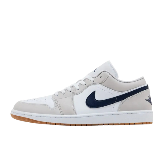 Jordan 1 Low Midnight Navy Neutral Grey