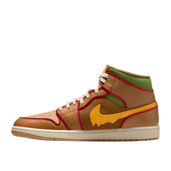 Jordan 1 Mid SE Cheeseburger