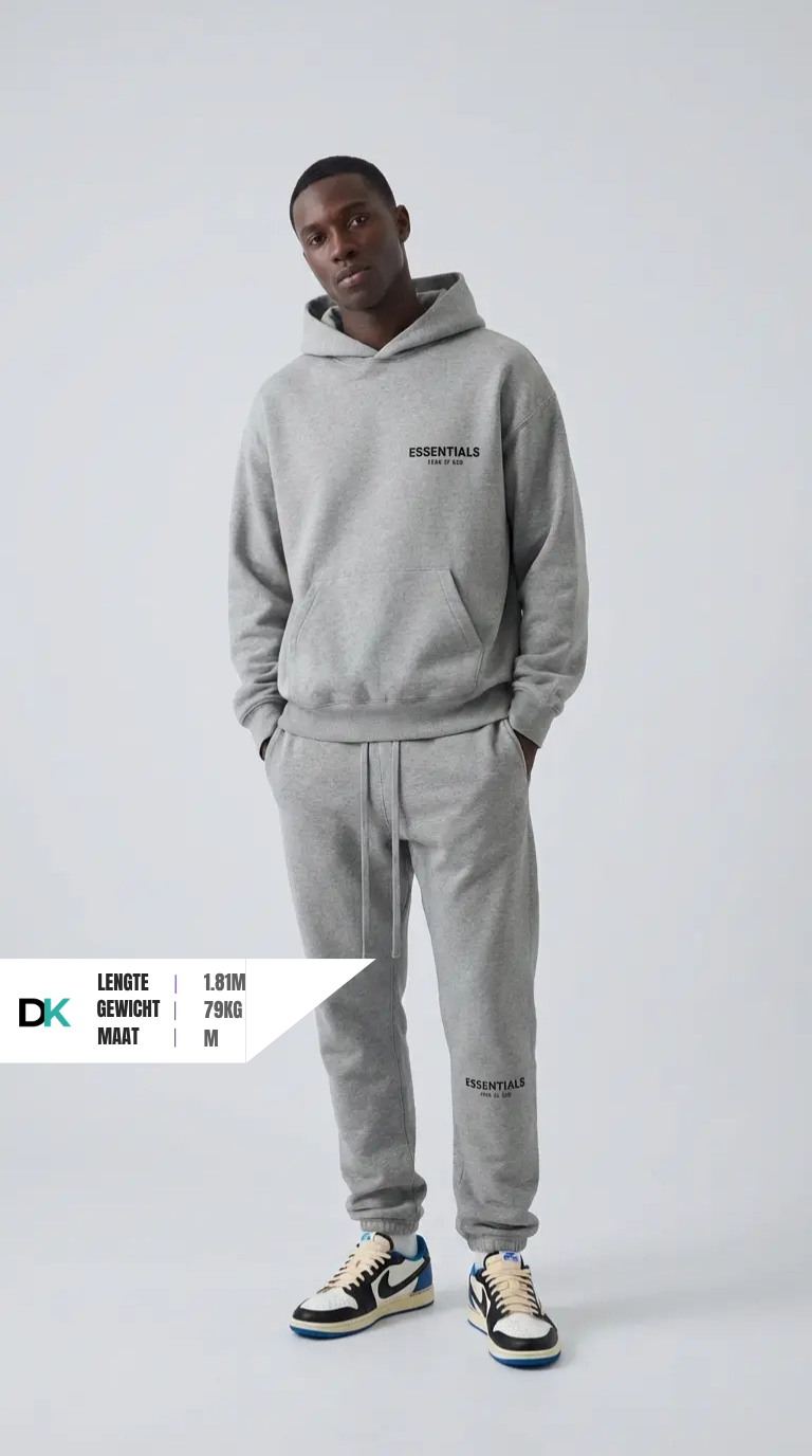 Fear of God Essentials Dark Oatmeal Full set
