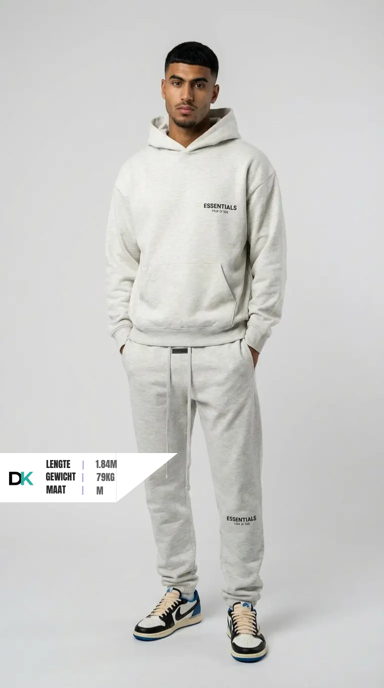 Fear of God Essentials Light Oatmeal Full set