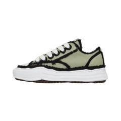 Maison Mihara Yasuhiro Peterson OG Sole Canvas Low Frayed Khaki