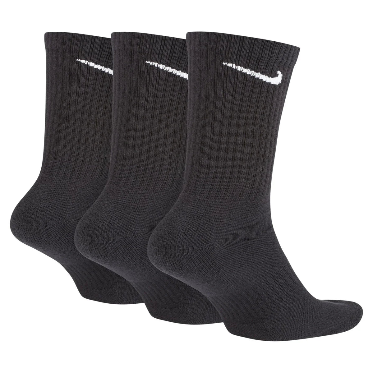 Nike Everyday Cushioned Sports Socks 3 Pack Black