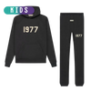 Fear of God Essentials 1977 Iron Black Full set Kids