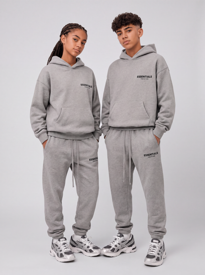 Fear of God Essentials Dark Oatmeal Full set Kids