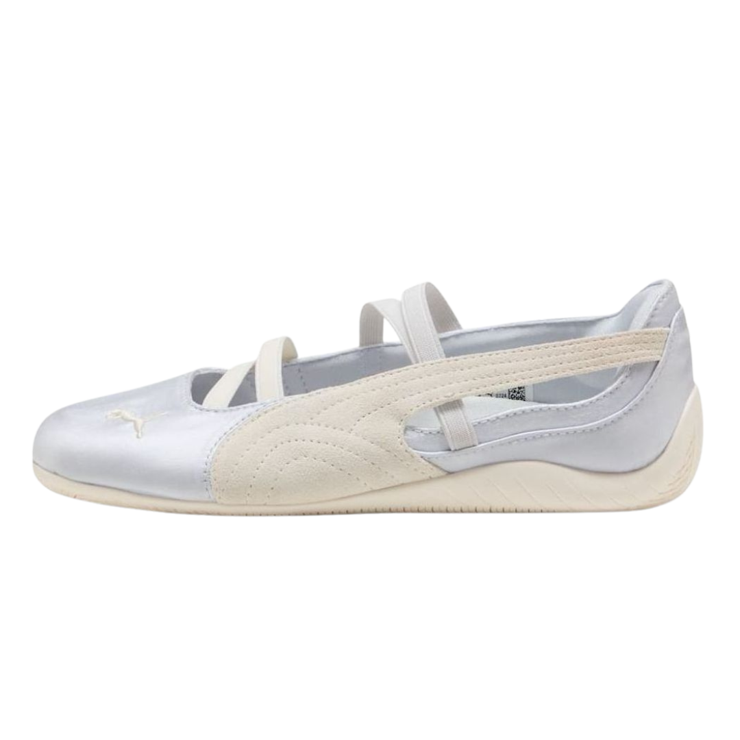 Puma Speedcat Ballet Silver Mist Warm White Satin
