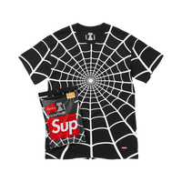 Supreme x Hanes Spider-Man Tagless Tees (2 Pack) 'Black'