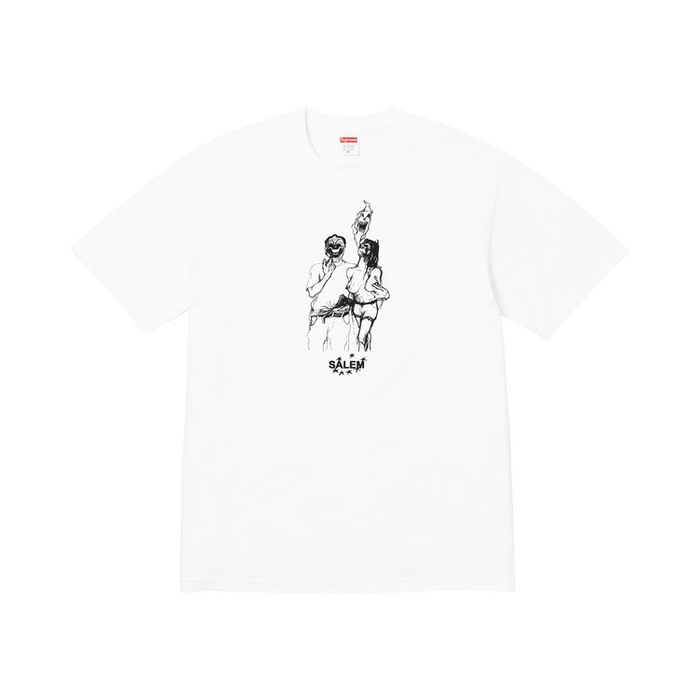 Supreme x Salem Tee 'White'