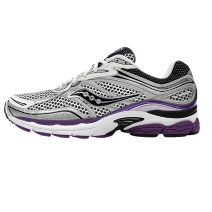 Saucony ProGrid Omni 9 White Black Silver Purple