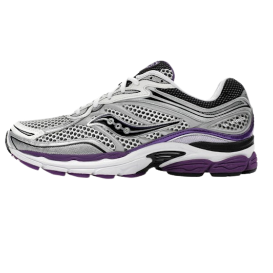 Saucony ProGrid Omni 9 White Black Silver Purple