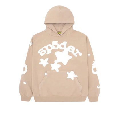 Sp5der Beluga Hoodie Sand