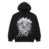 Sp5der OG Web Hoodie Black