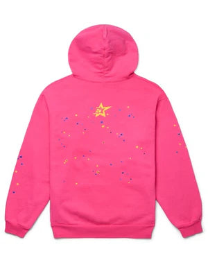Sp5der P*nk V2 Hoodie Pink