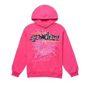 Sp5der P*nk V2 Hoodie Pink