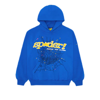 Sp5der TC Hoodie Blue