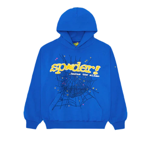 Sp5der TC Hoodie Blue