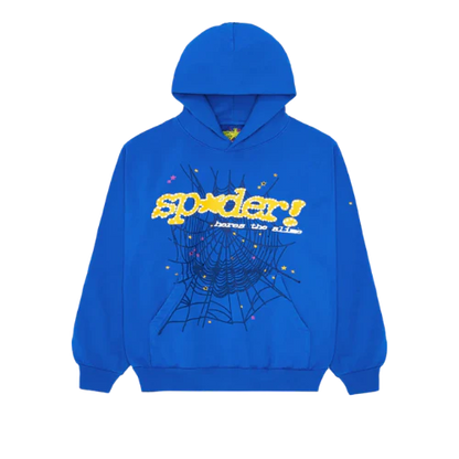 Sp5der TC Hoodie Blue