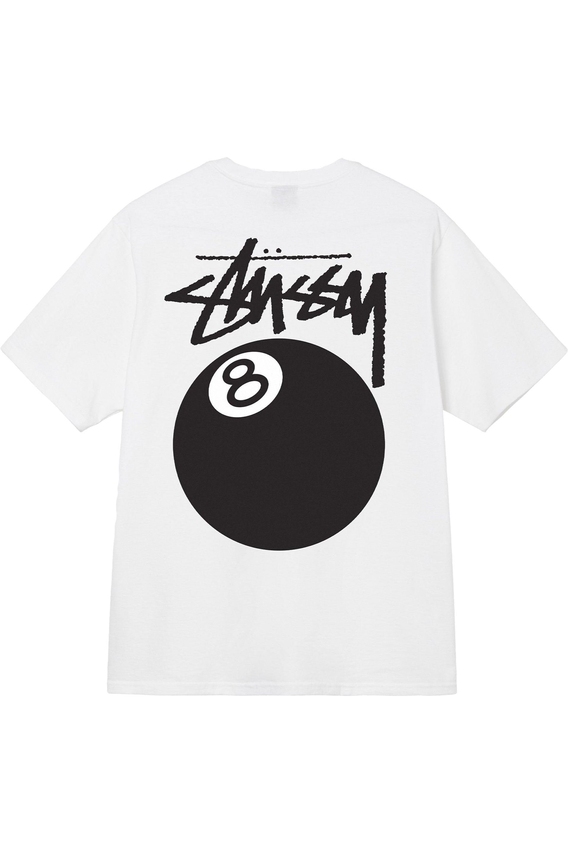 Stussy 8 Ball Tee White
