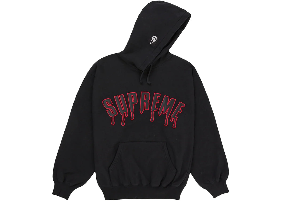 Supreme Ghostface Arc Hooded Sweatshirt Black