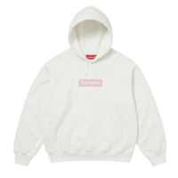 Supreme Box Logo Hooded Sweatshirt White