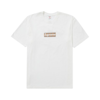 Supreme Burberry Box Logo Tee White
