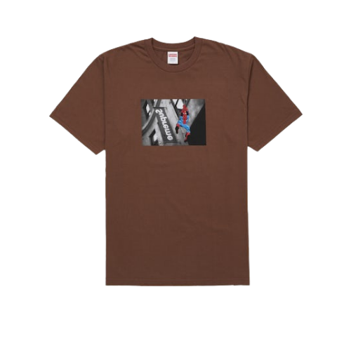 Supreme Spider-Man Tee Brown