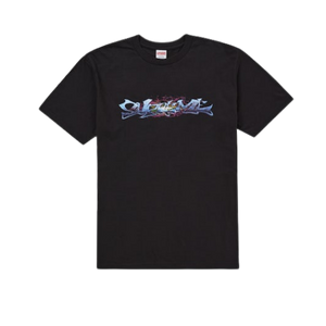 Supreme Tag Tee Black