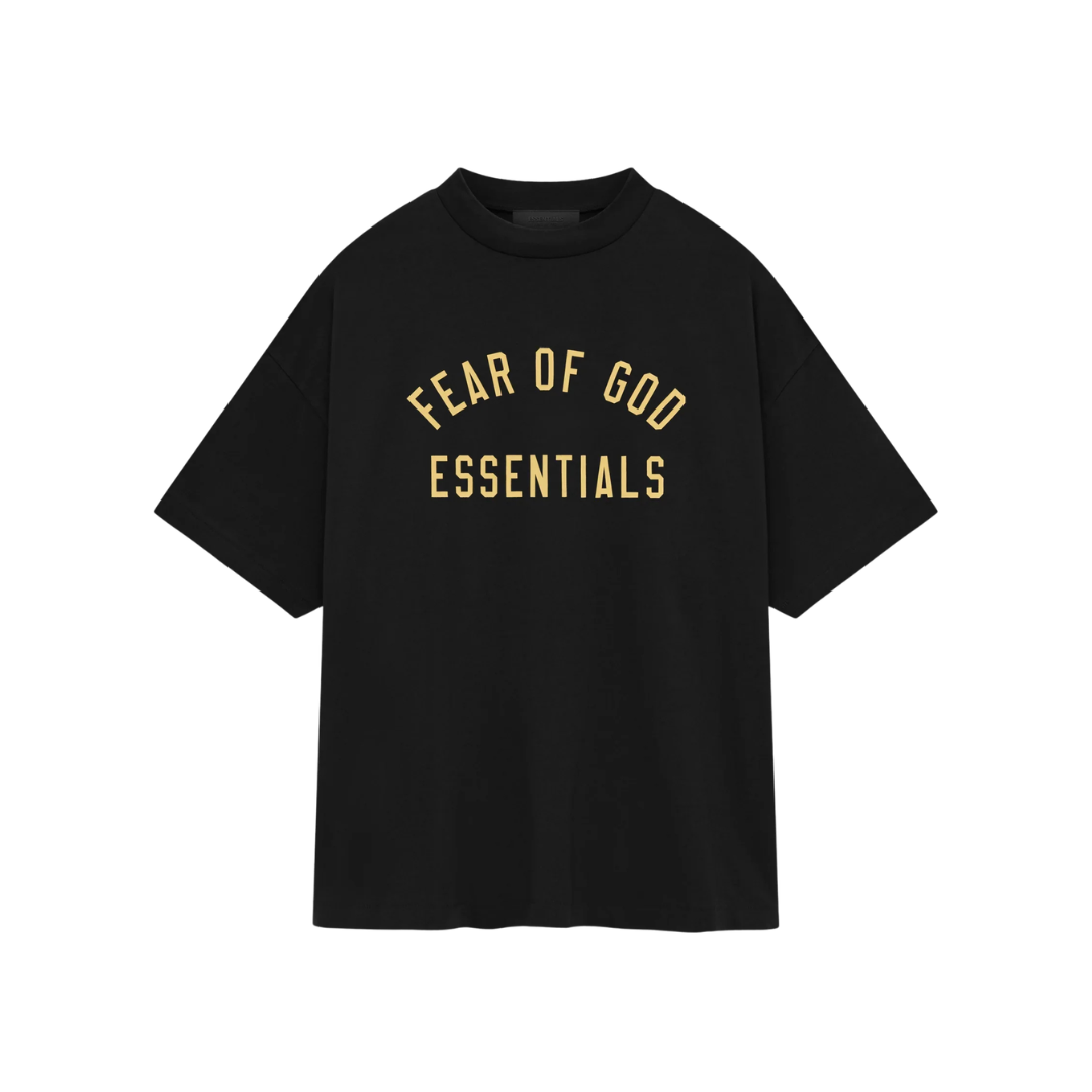 Fear of God Essentials FW24 Black Yellow Summer Set