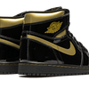Air Jordan 1 High Black Metallic Gold