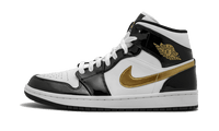 Air Jordan 1 Mid Black Gold
