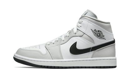 Nike Air Jordan 1 Mid Light Smoke Grey Black