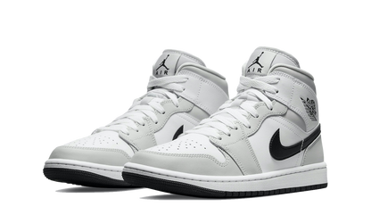 Nike Air Jordan 1 Mid Light Smoke Grey Black