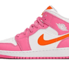 Air Jordan 1 Mid Pinksicle Safety Orange