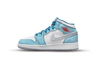 Nike Air Jordan 1 Mid French Blue Light Steel